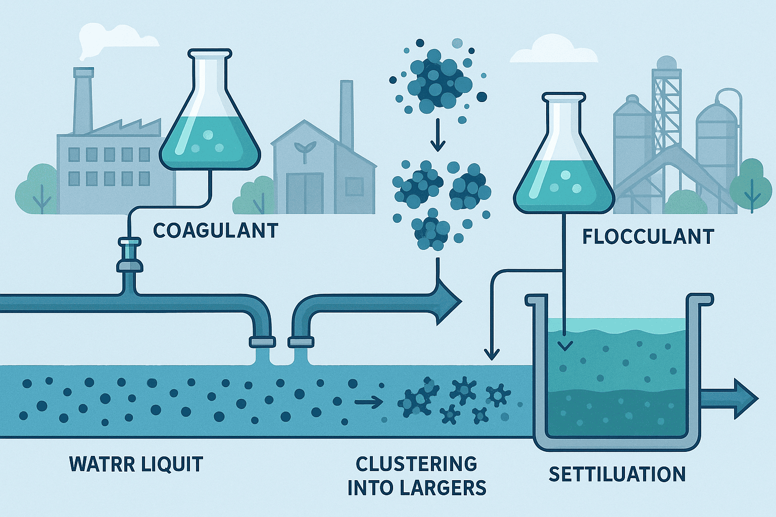 The Critical Role of Coagulant-Flocculant Chemistry in Industrial Process Efficiency